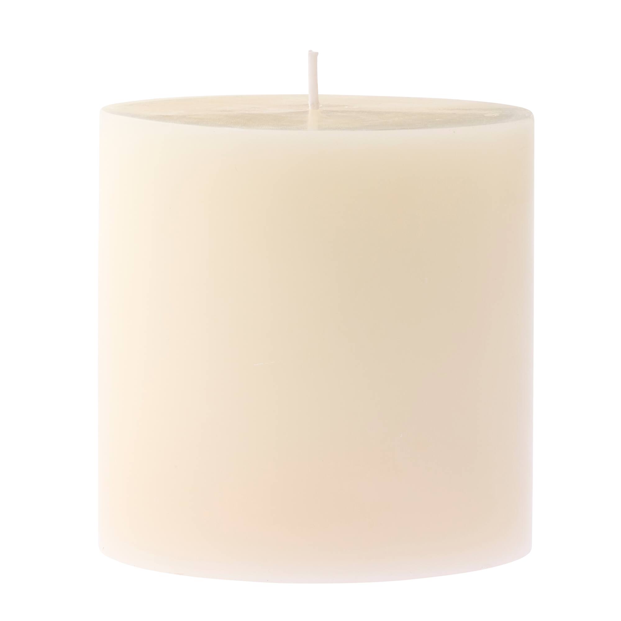 4" x 4" Ivory Pillar Candle by Ashland®